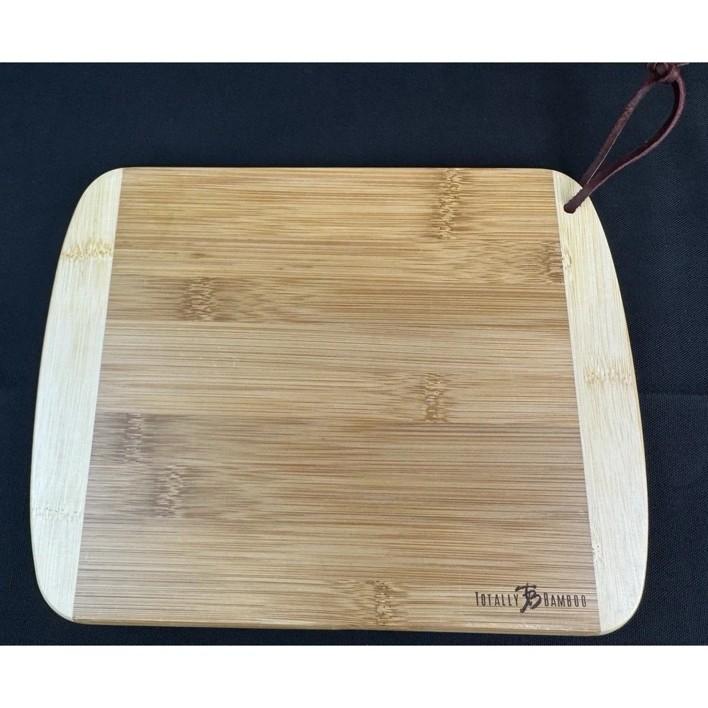Totally Bamboo Destination Wyoming State Bamboo Cutting Board Map Pattern